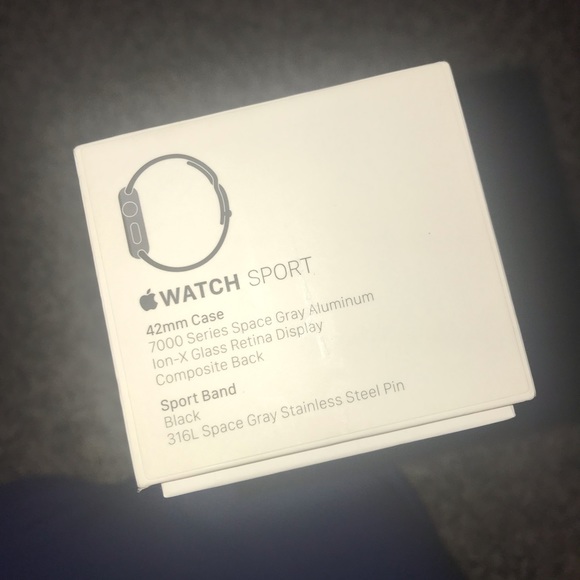 Black Apple Watch - Picture 2 of 3
